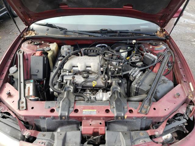 1G2WK52J62F246563 - 2002 PONTIAC GRAND PRIX SE MAROON photo 11