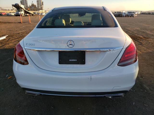 WDDWF8DBXLR556258 - 2020 MERCEDES-BENZ C 300 WHITE photo 6