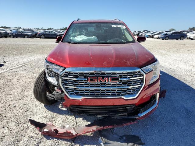 3GKALXEV7NL154132 - 2022 GMC TERRAIN DENALI RED photo 5