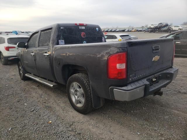 3GCPCSE06BG299535 - 2011 CHEVROLET SILVERADO C1500 LT BLACK photo 2