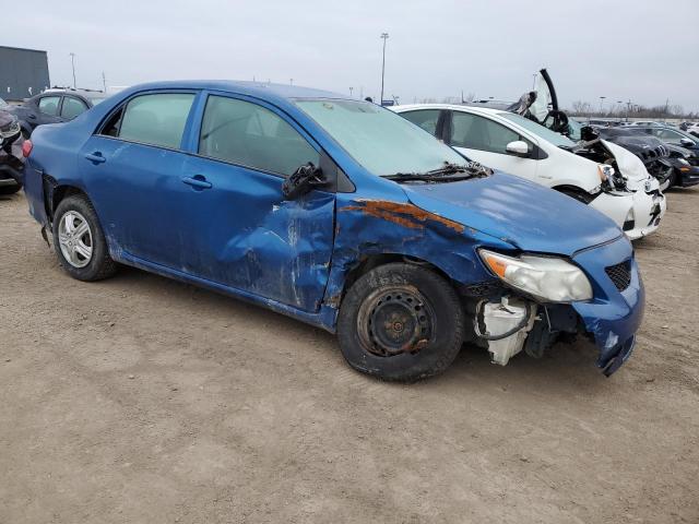 1NXBU4EE1AZ306302 - 2010 TOYOTA COROALLA BASE BLUE photo 4