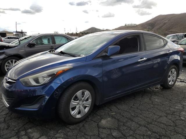 5NPDH4AE6GH748258 - 2016 HYUNDAI ELANTRA SE BLUE photo 1