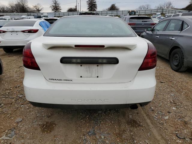 2G2WP552661104295 - 2006 PONTIAC GRAND PRIX WHITE photo 6