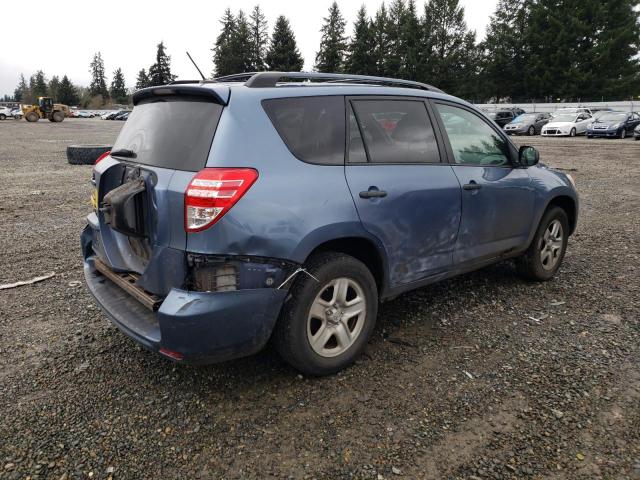 2T3ZF4DV2AW026535 - 2010 TOYOTA RAV4 BLUE photo 3