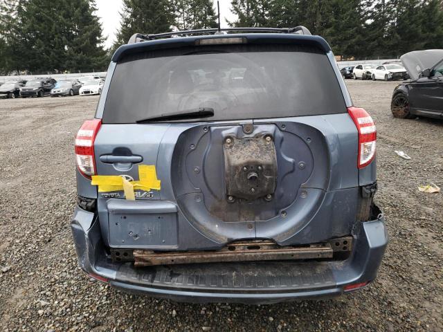 2T3ZF4DV2AW026535 - 2010 TOYOTA RAV4 BLUE photo 6