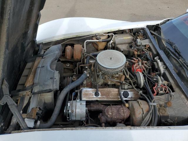 1Z878AS416233 - 1980 CHEVROLET CORVETTE WHITE photo 11