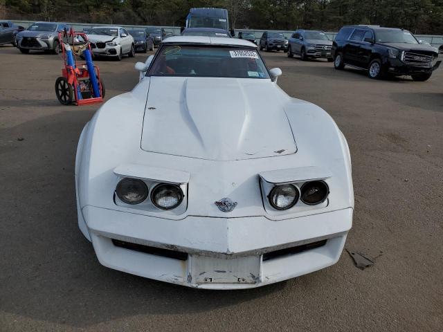 1Z878AS416233 - 1980 CHEVROLET CORVETTE WHITE photo 5