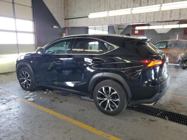 JTJBARBZ1F2015672 - 2015 LEXUS NX 200T BLACK photo 2