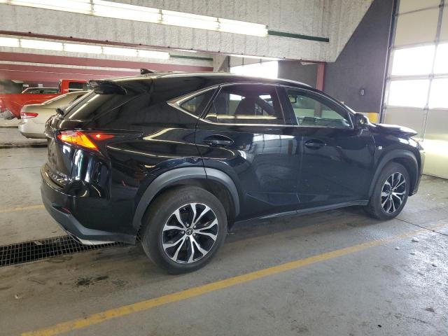 JTJBARBZ1F2015672 - 2015 LEXUS NX 200T BLACK photo 3