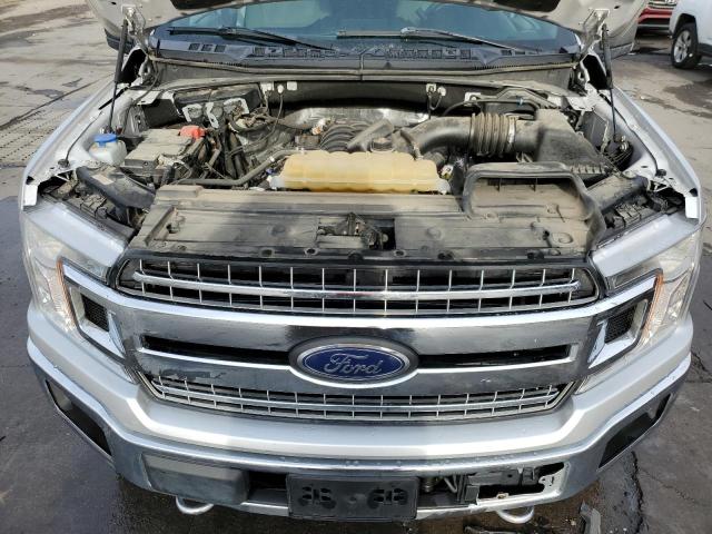 1FTEW1E50KFB70504 - 2019 FORD F150 SUPERCREW SILVER photo 11