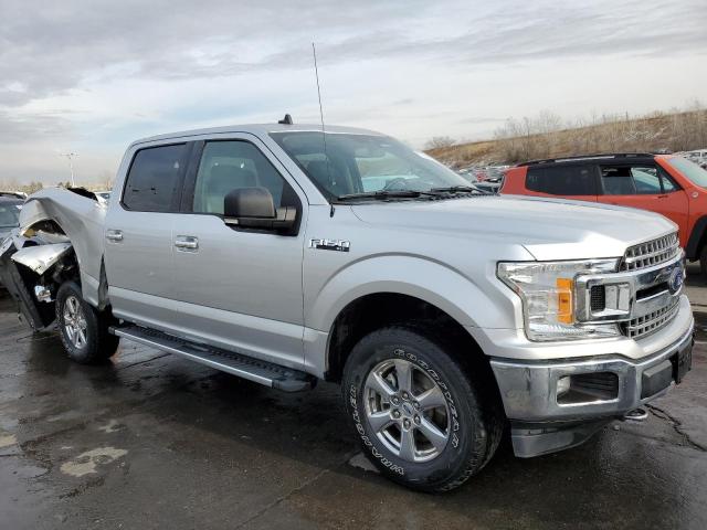 1FTEW1E50KFB70504 - 2019 FORD F150 SUPERCREW SILVER photo 4