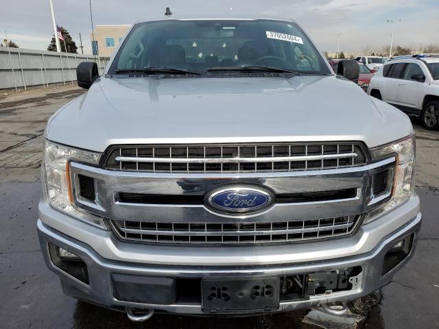 1FTEW1E50KFB70504 - 2019 FORD F150 SUPERCREW SILVER photo 5