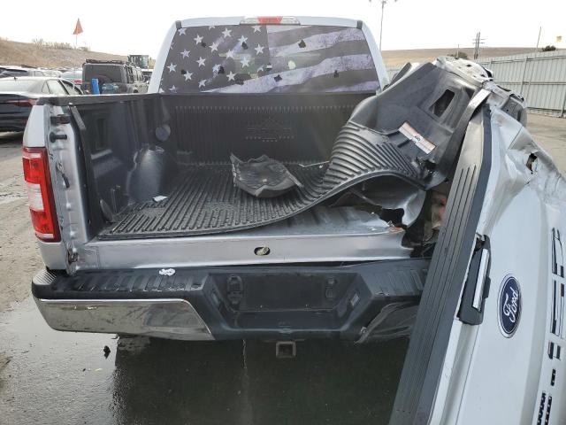 1FTEW1E50KFB70504 - 2019 FORD F150 SUPERCREW SILVER photo 6