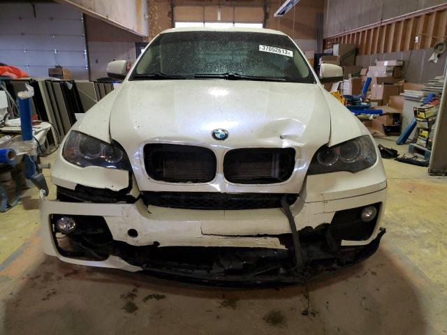 5UXFG2C56DL787936 - 2013 BMW X6 XDRIVE35I WHITE photo 5