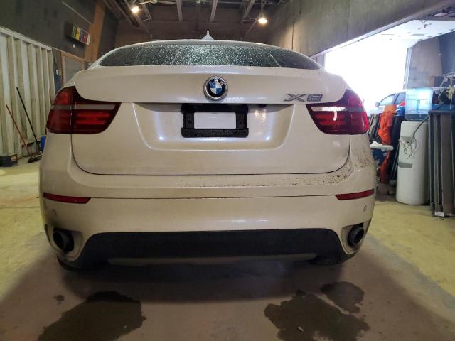 5UXFG2C56DL787936 - 2013 BMW X6 XDRIVE35I WHITE photo 6