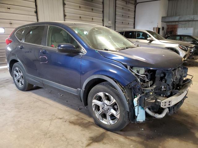 5J6RW2H80HL018840 - 2017 HONDA CR-V EXL BLUE photo 4