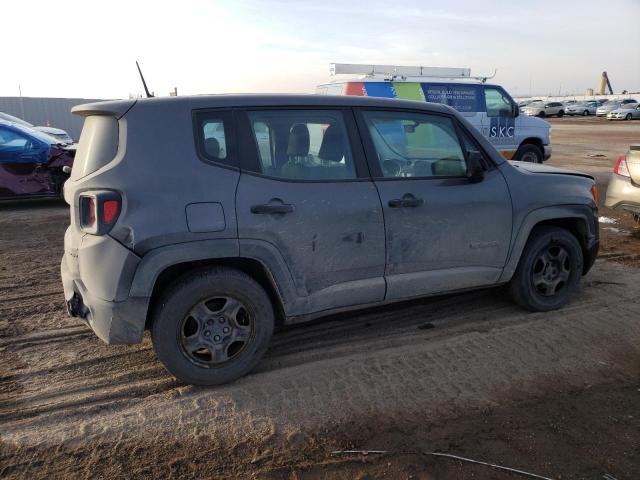 ZACCJAAB0HPG14939 - 2017 JEEP RENEGADE SPORT Սև լուսանկար 3