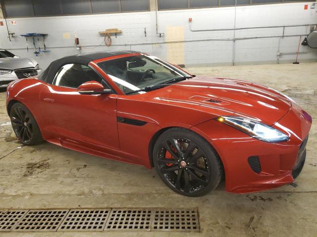 SAJWJ6FVXG8K24953 - 2016 JAGUAR F-TYPE S RED photo 4