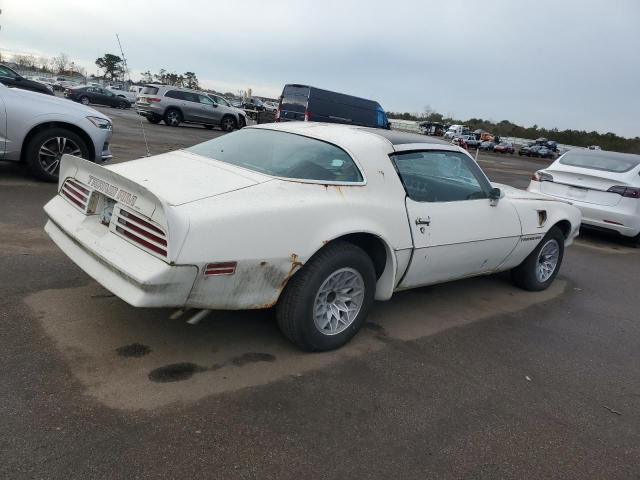 2W87Z8N13159 - 1978 PONTIAC FIREBIRD WHITE photo 3