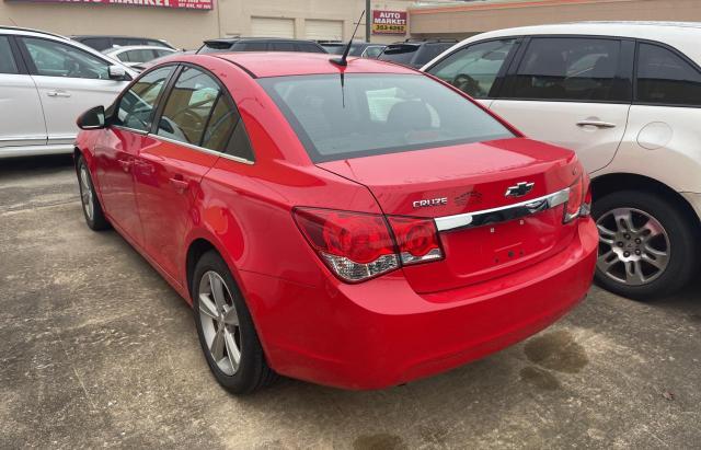 1G1PE5SBXE7339190 - 2014 CHEVROLET CRUZE LT RED photo 3