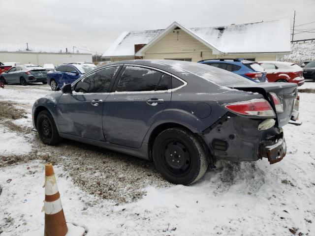 1YVHZ8BH9B5M23492 - 2011 MAZDA 6 I GRAY photo 2