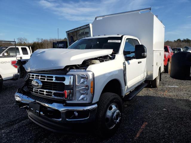 1FD8X3HN8PED55488 - 2023 FORD F350 SUPER DUTY WHITE photo 1