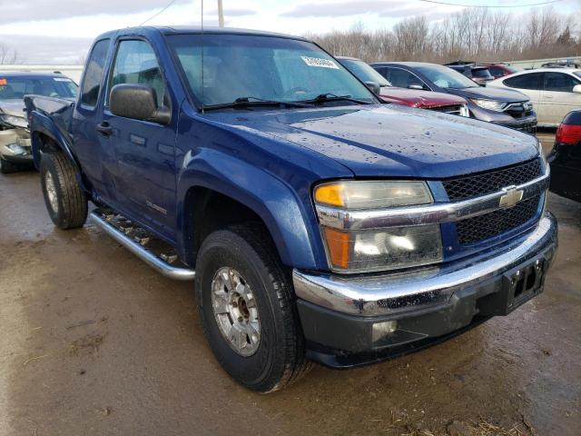 1GCDT196558183054 - 2005 CHEVROLET COLORADO BLUE photo 4