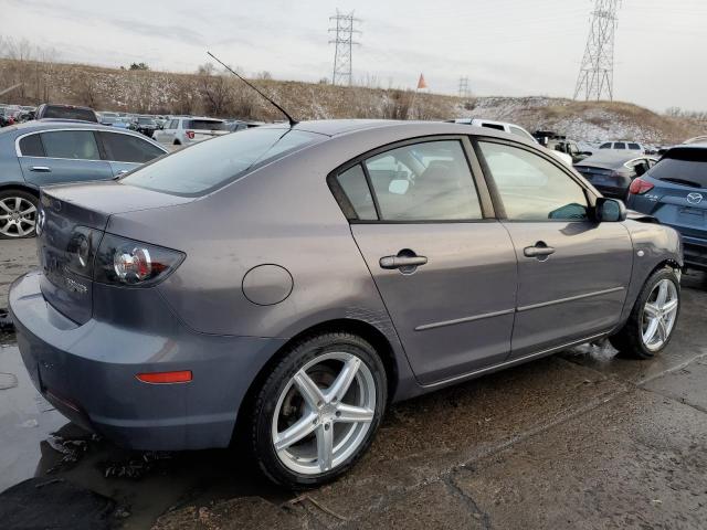 JM1BK32F281145407 - 2008 MAZDA 3 I GRAY photo 3