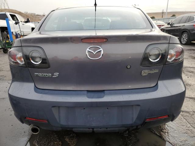 JM1BK32F281145407 - 2008 MAZDA 3 I GRAY photo 6