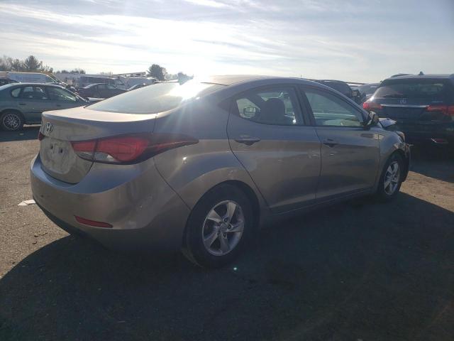 5NPDH4AE5EH522998 - 2014 HYUNDAI ELANTRA SE BROWN photo 3