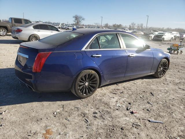 1G6AR5S31E0143869 - 2014 CADILLAC CTS LUXURY COLLECTION BLUE photo 3