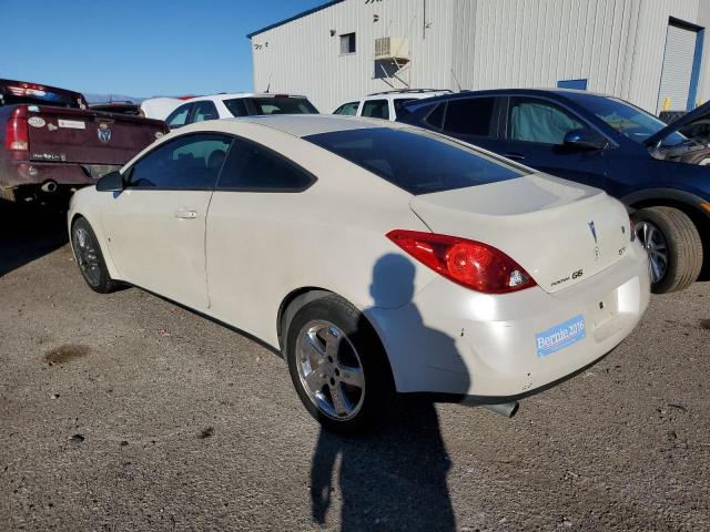 1G2ZH17N694138336 - 2009 PONTIAC G6 GT WHITE photo 2