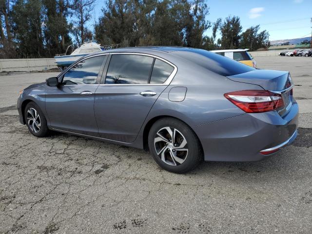 1HGCR2F32GA191541 - 2016 HONDA ACCORD LX GRAY photo 2