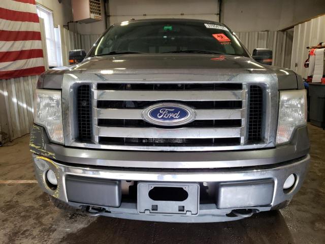 1FTEX1E87AFC05867 - 2010 FORD F150 SUPER CAB GRAY photo 5