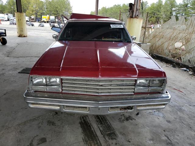 1L69U8J264557 - 1978 CHEVROLET IMPALA MAROON photo 5