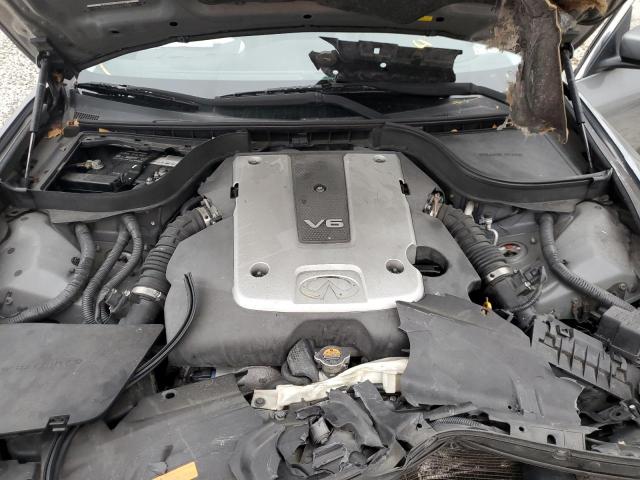 JN1DV6AP9CM812186 - 2012 INFINITI G25 BASE GRAY photo 11