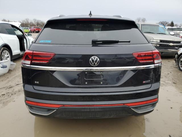 1V2LC2CA8MC226097 - 2021 VOLKSWAGEN ATLAS CROS SE BLACK photo 6