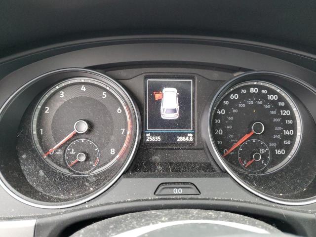 1V2LC2CA8MC226097 - 2021 VOLKSWAGEN ATLAS CROS SE BLACK photo 9