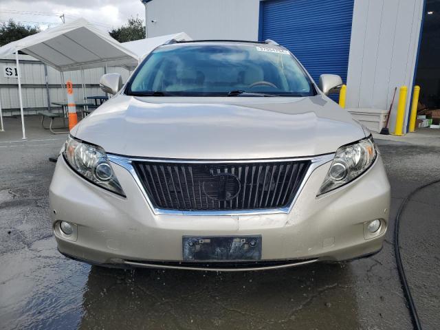 2T2ZK1BA3BC042552 - 2011 LEXUS RX 350 GOLD photo 5