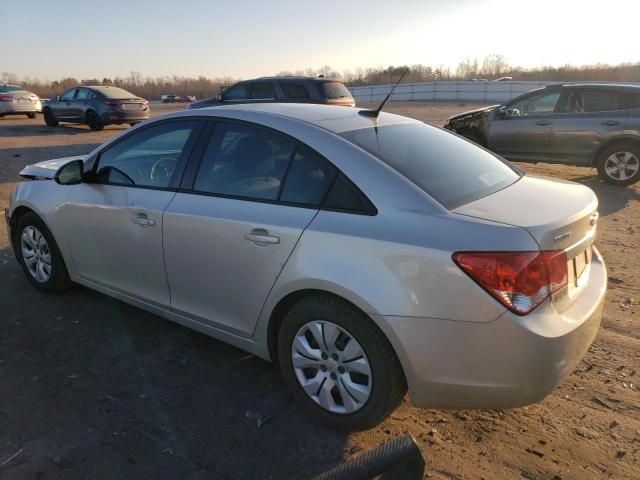 1G1PA5SG1E7215185 - 2014 CHEVROLET CRUZE LS SILVER photo 2