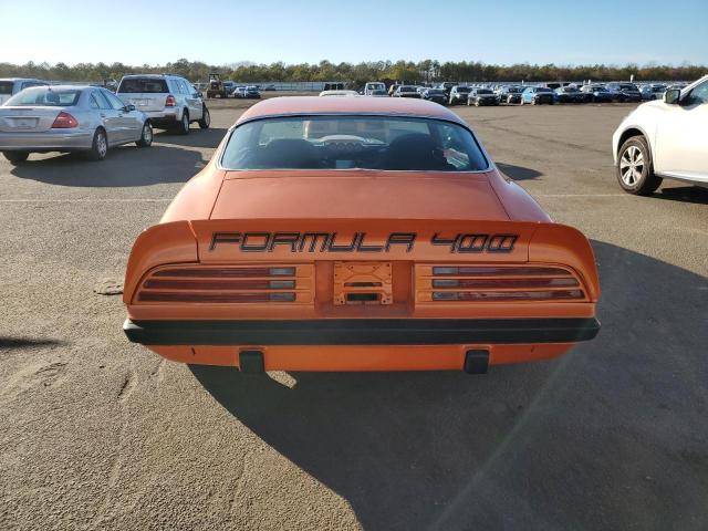 2U87Y4N118797 - 1974 PONTIAC FIREBIRD ORANGE photo 6