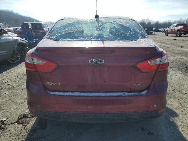 1FADP3F25EL418234 - 2014 FORD FOCUS SE RED photo 6