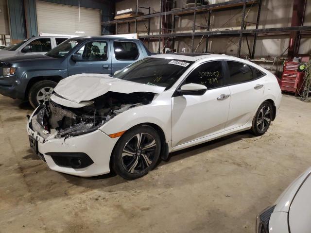 19XFC1F90HE029109 - 2017 HONDA CIVIC TOURING WHITE photo 1