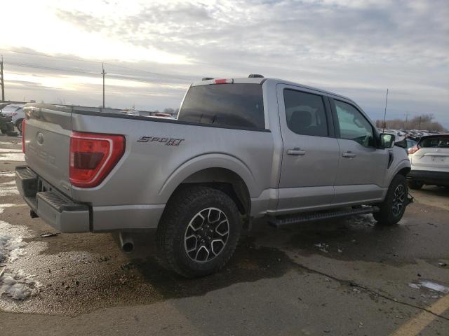 1FTEW1EPXMFB69526 - 2021 FORD F150 SUPERCREW SILVER photo 3