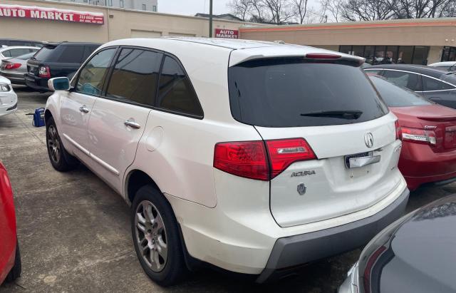 2HNYD28629H519839 - 2009 ACURA MDX TECHNOLOGY WHITE photo 3