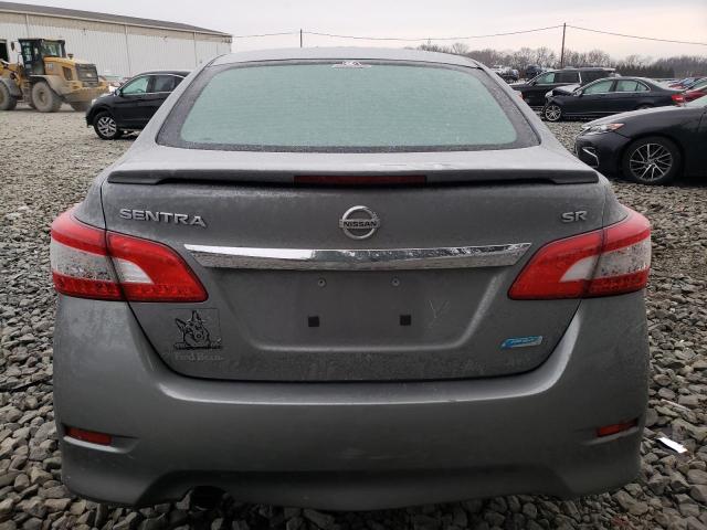 3N1AB7AP7DL711578 - 2013 NISSAN SENTRA S SILVER photo 6