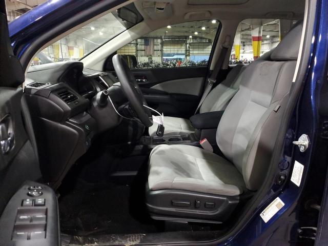 3CZRM3H53FG708142 - 2015 HONDA CR-V EX BLUE photo 7