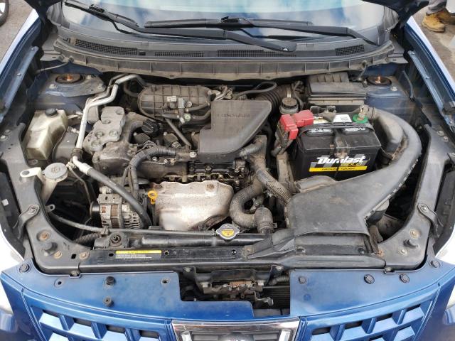 JN8AS58V99W186910 - 2009 NISSAN ROGUE S BLUE photo 11