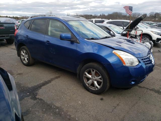 JN8AS58V99W186910 - 2009 NISSAN ROGUE S BLUE photo 4