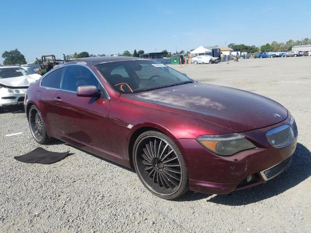 WBAEH73455B191316 - 2005 BMW 645 CI AUTOMATIC  фото 1